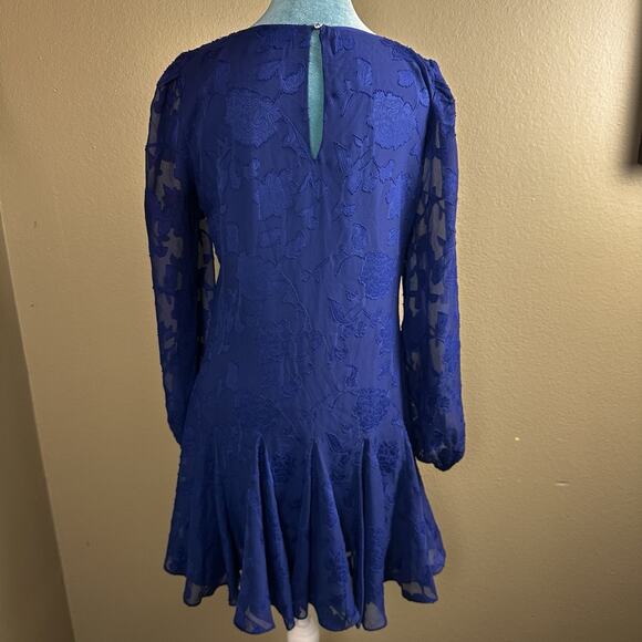 Sugar Lips Women S Dress Dillards peasant lined sleeves - Picture 7 of 14